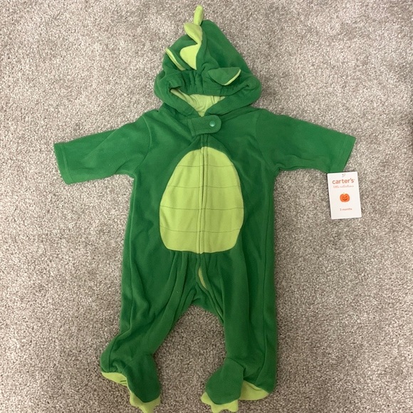Carter’s Halloween Dinosaur/Little Monster Onesie Costume - Picture 1 of 8